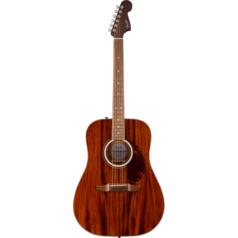 Fender California Deluxe Redondo Natural Caoba
