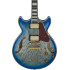 Ibanez AM93QAJBB Jet Blue Burst
