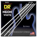 DR Strings Dragon  NWB5-45 Neon White