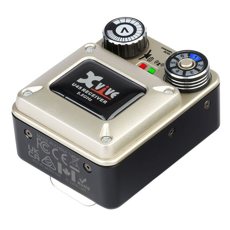 XVIVE U45 In-Ear Monitor Wireless Silver