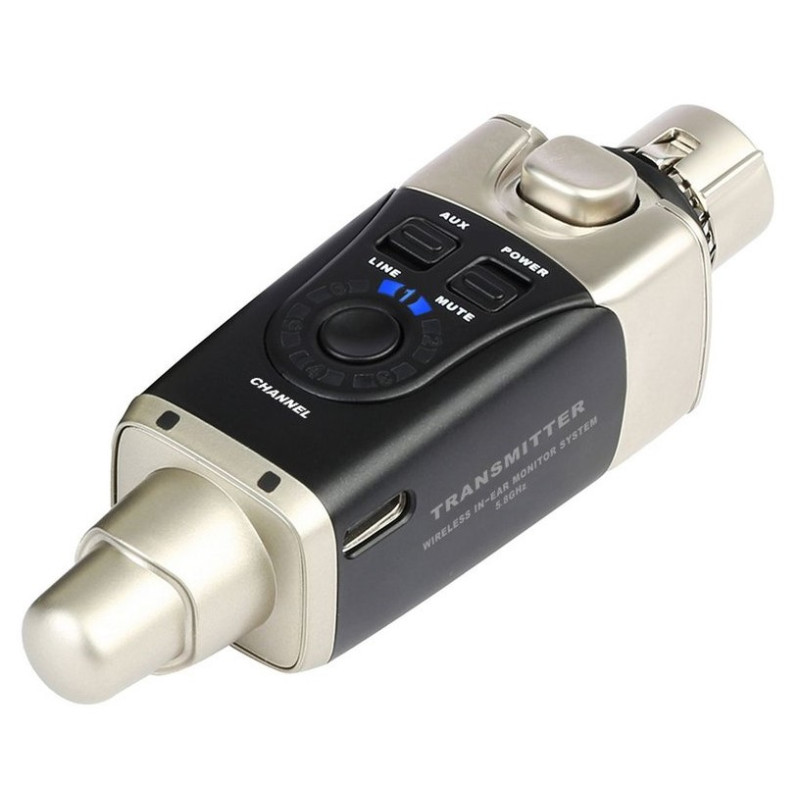 XVIVE U45 In-Ear Monitor Wireless Silver