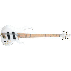 Ibanez BTB605MLMPWM Pearl White Matte