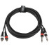 Gewa 2 RCA - 2 Jack Mono 3 m