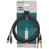 Gewa 2 RCA - 2 Jack Mono 3 m