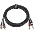 Gewa 2 RCA to 2 Mono Jack Cable, 6 meters