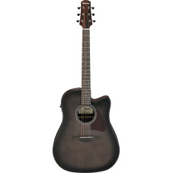 Ibanez AAD70CETBN Transparent Charcoal Burst Low Gloss Top