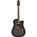 Ibanez AAD70CETBN Transparent Charcoal Burst Low Gloss Top