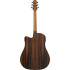 Ibanez AAD70CETBN Transparent Charcoal Burst Low Gloss top