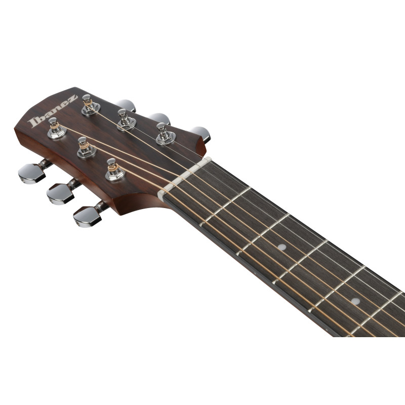 Ibanez AAD70CETBN Transparent Charcoal Burst Low Gloss top