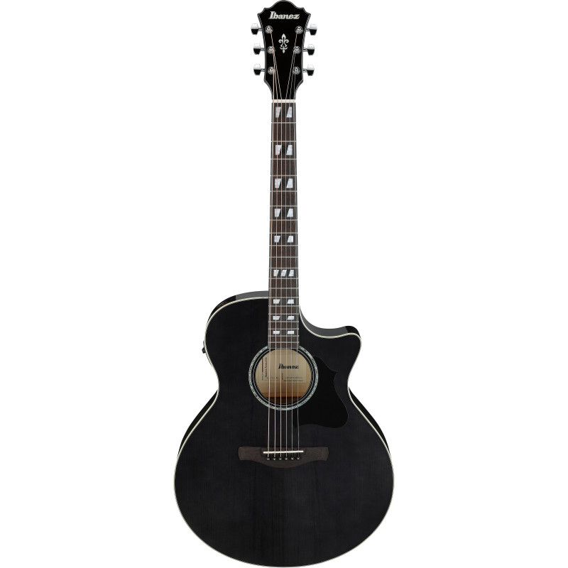 Ibanez AE170TBK Transparent Black High Gloss