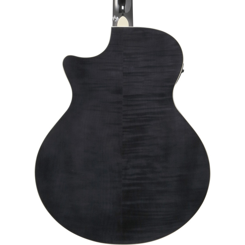 Ibanez AE170TBK Transparent Black High Gloss