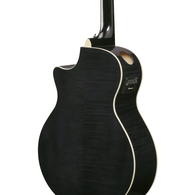 Ibanez AE170TBK Transparent Black High Gloss