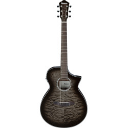 Ibanez AEWC16QATKH Transparent Black Sunburst High Gloss Top