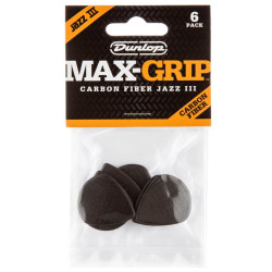 Dunlop Pack 6 Puas Max Grip Carbon Fiber 1,38mm