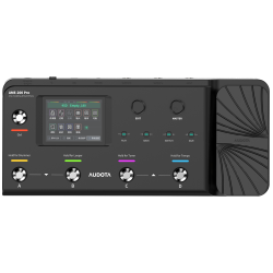 Audota AME-200 PRO Procesador Multiefecto Guitarra