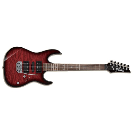 Ibanez GRX70QA-TRB Transparent Red Sunburst